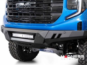 GMC Sierra 1500 Front Bumper - Black Label Series - Addictive Desert Designs GMC Sierra 1500 Front Bumper - Black Label Series - Addictive Desert Designs